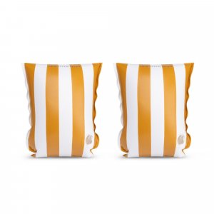 Brassards piscine enfant 2-6 ans - rayures jaunes Swim essentials