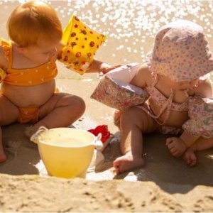 Brassards piscine enfant 0-2 ans - pink blossom Swim essentials