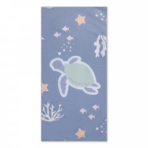 Serviette coral bliss blue 135x65 cm Swim essentials