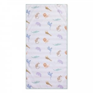 Serviette microfibre 135x65 cm - safari Swim essentials
