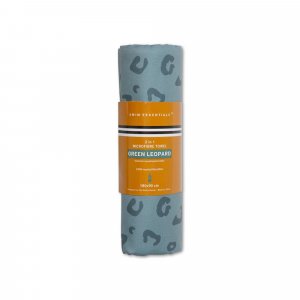 Serviette léopard vert 180x90 cm Swim essentials