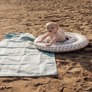 Serviette léopard vert 180x90 cm Swim essentials