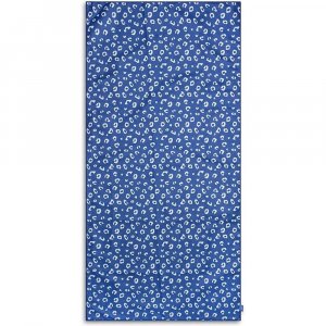 Serviettes de plage microfibre léopard bleu 135 x 65 cm Swim essentials