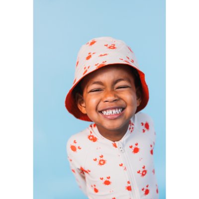 Chapeau anti uv réversible oh crabe ! - 4-8 ans