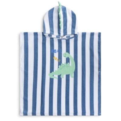 Poncho de plage 65x65 cm dino