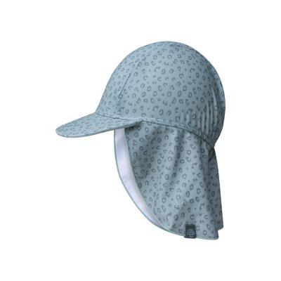 Casquette uv 2-4 ans léopard vert