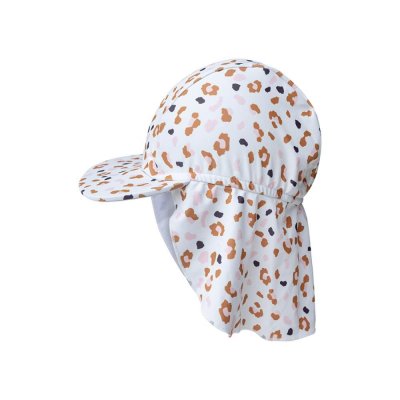 Casquette uv 2-4 ans léopard kaki
