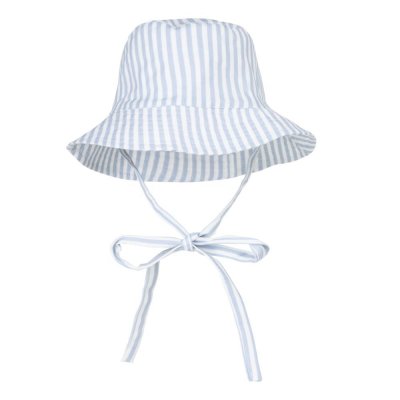 Chapeau anti uv rayures bleues - 2-4 ans