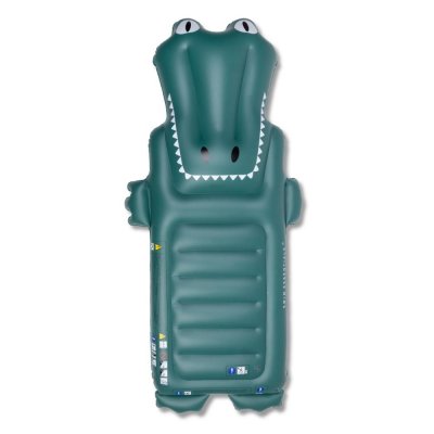 Matelas gonflable crocodile