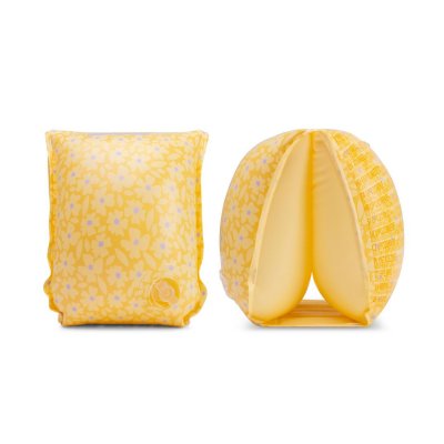 Brassards enfant fleurs jaunes 0-2 ans