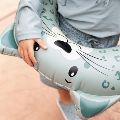 Bouée animale léopard vert 55 cm