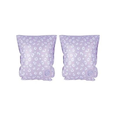 Brassards piscine enfant 0-2 ans - léopard lila
