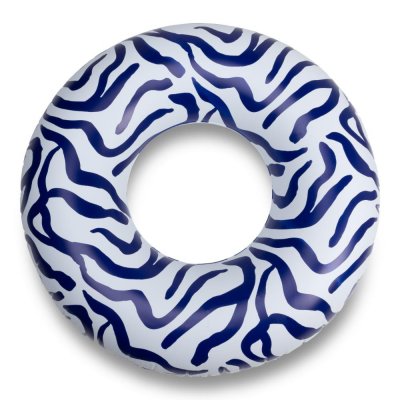 Bouée gonflable rayures noires ø 102 cm