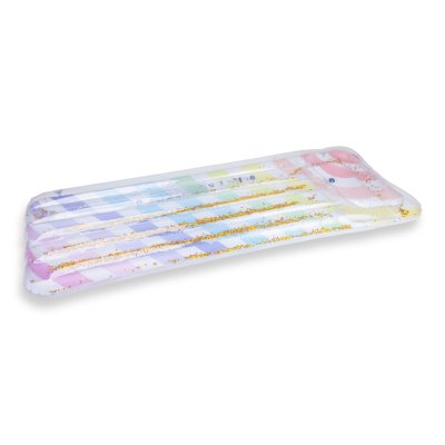 Matelas gonflable arc-en-ciel