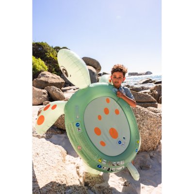 Matelas gonflable tortue 140 cm