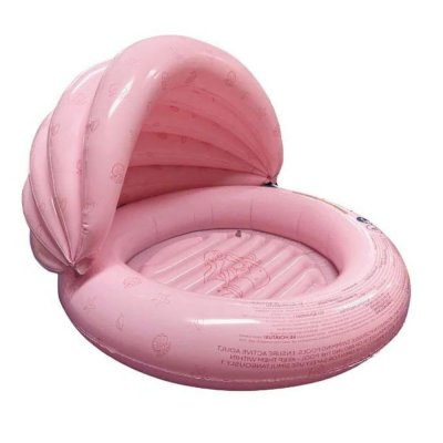 Kids pool - pink - sea pearl - ø 100 cm with canopy