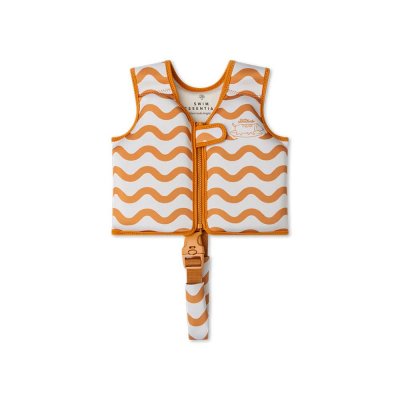 Swim vest - orange - surfer - 1/2 years