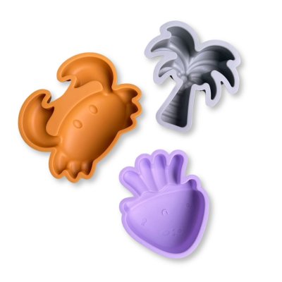 Set de plage silicone - abstract