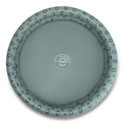 Piscine bébé ø 100 cm léopard vert 2 anneaux