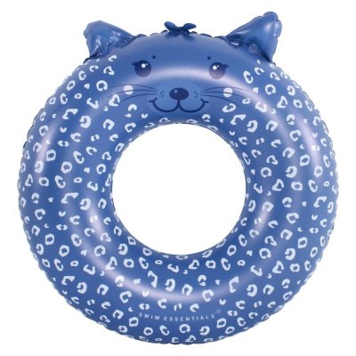 Bouée animale léopard bleu 55 cm