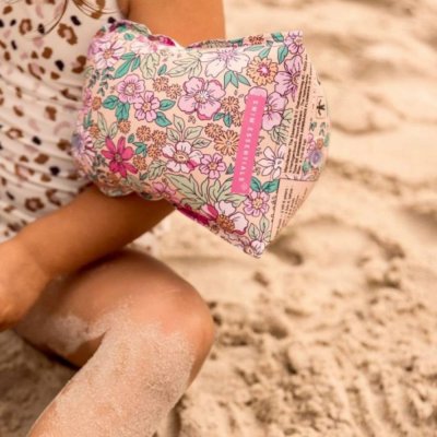 Brassards piscine enfant 0-2 ans - pink blossom