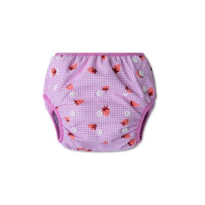 Swim diaper - pink - strawberry fields