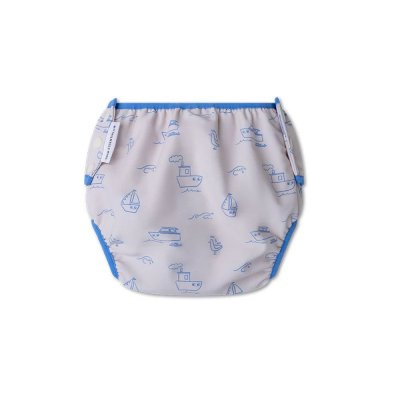 Swim diaper - beige/blue - seas the day