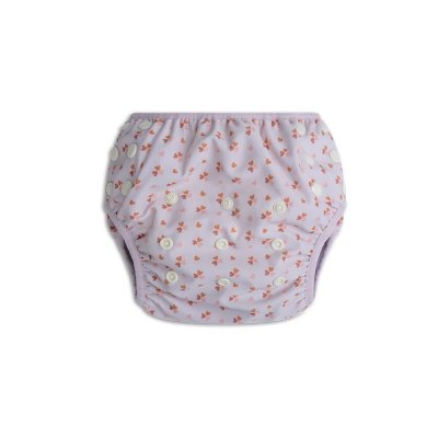 Swim diaper - old pink - cozy hearts