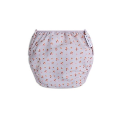 Swim diaper - old pink - cozy hearts