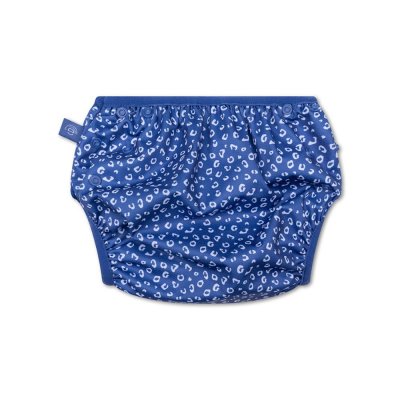 Couche de bain lavable léopard bleu 0-3 ans