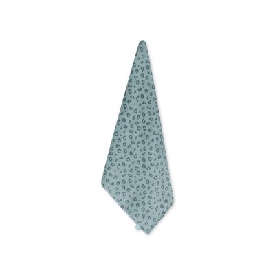 Serviette de plage coton 135 x 65 cm - léopard vert