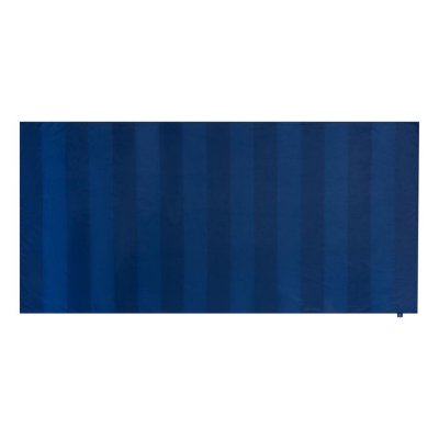 Serviette zèbre bleu microfibre 135x65 cm
