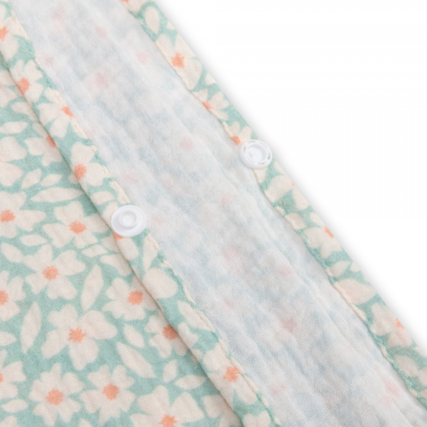 Poncho de plage 55 x 50 cm pois orange Swim essentials