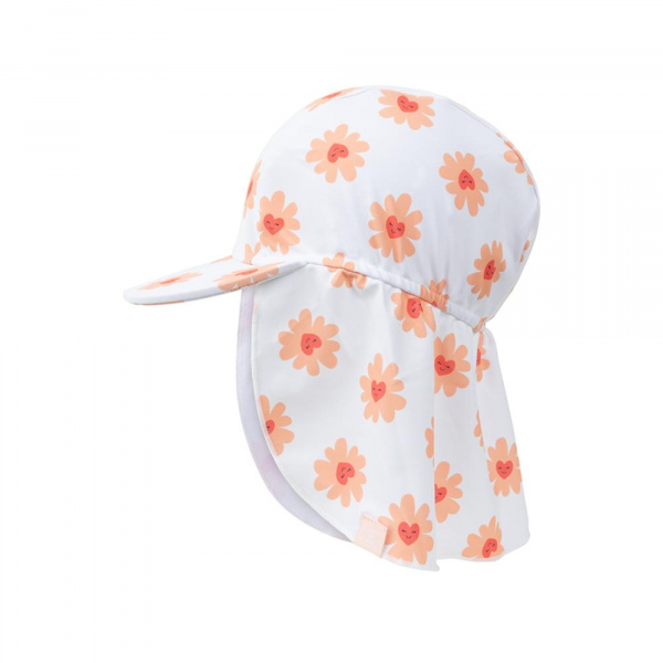 Casquette uv flower heart 2-4 ans Swim essentials