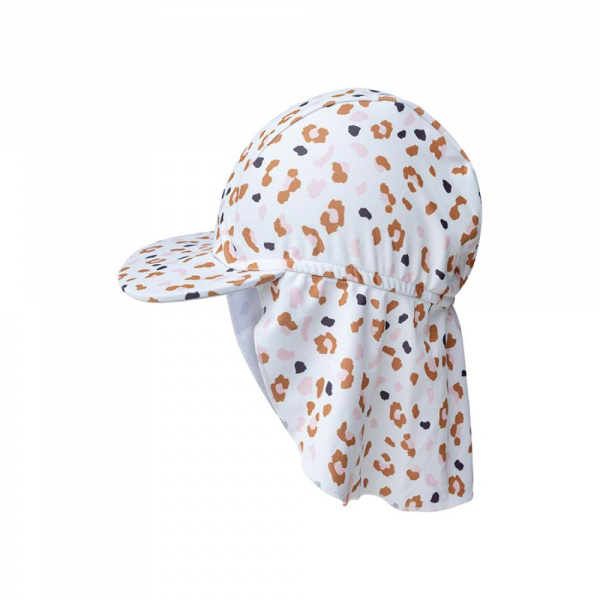 Casquette uv 1-2 ans léopard kaki Swim essentials
