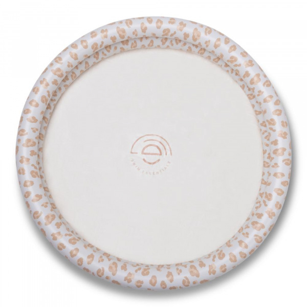 Piscine bébé ø 100 cm léopard beige 2 anneaux Swim essentials