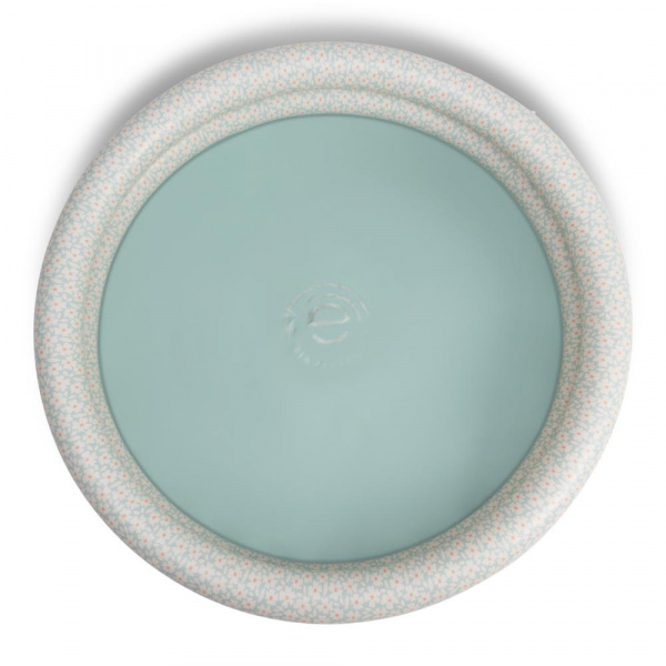 Piscine bébé ø 100 cm rayures jaunes 2 anneaux Swim essentials