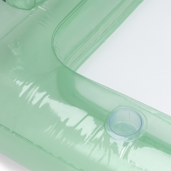 Hamac aquatique vert transparent 200 x 200 cm Swim essentials