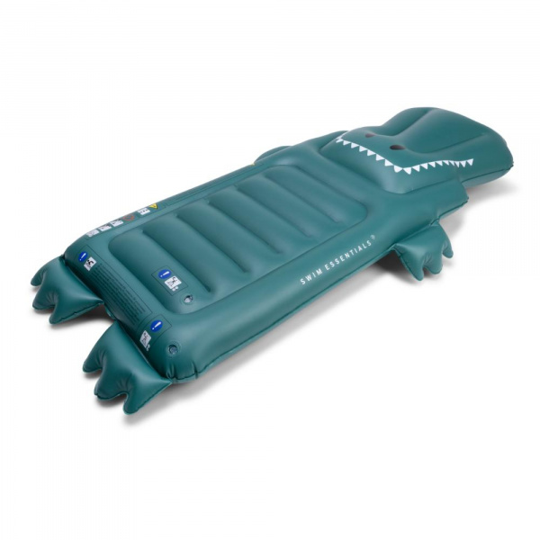 Matelas gonflable crocodile Swim essentials