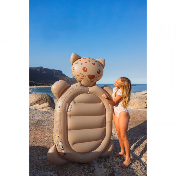 Matelas gonflable léopard Swim essentials