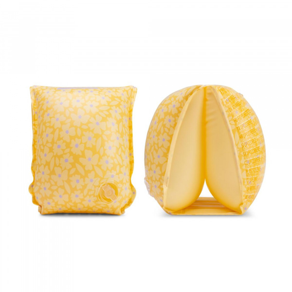 Brassards enfant fleurs jaunes 0-2 ans Swim essentials