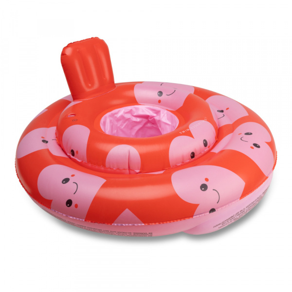 Bouée bébé jaune safari 0-1 an Swim essentials