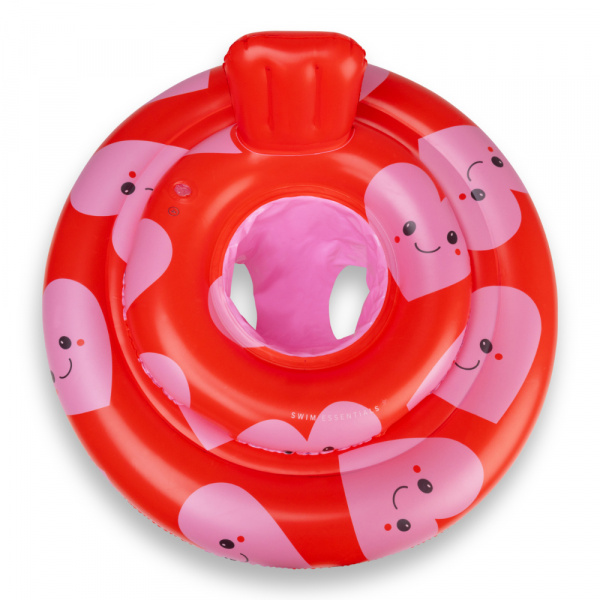 Bouée bébé jaune safari 0-1 an Swim essentials