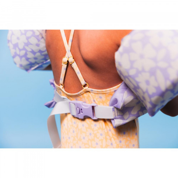 Gilet de natation avec brassards florish purple 2-6 ans Swim essentials