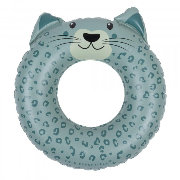 Bouée animale léopard vert 55 cm Swim essentials