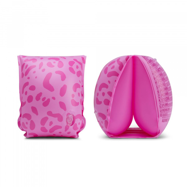Brassards gonflable enfant 2-6 ans léopard rose Swim essentials