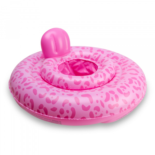 Bouée bébé jaune safari 0-1 an Swim essentials