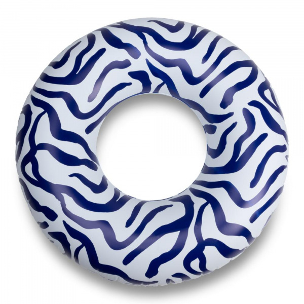 Bouée gonflable rayures noires ø 102 cm Swim essentials