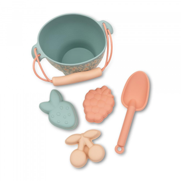 Set de plage silicone - florish green Swim essentials