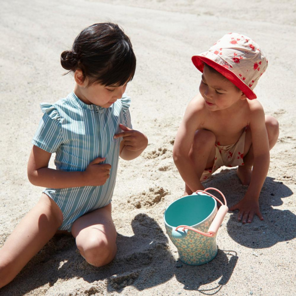 Set de plage silicone - florish green Swim essentials